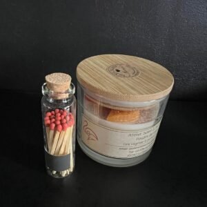 Capsule verre à allumettes